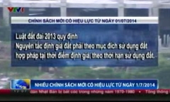 Nhiều chính sách mới bắt đầu có hiệu lực